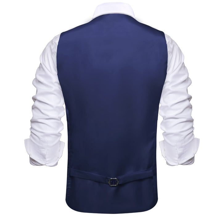 navy blue vest men