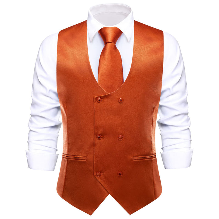 orange mens vest