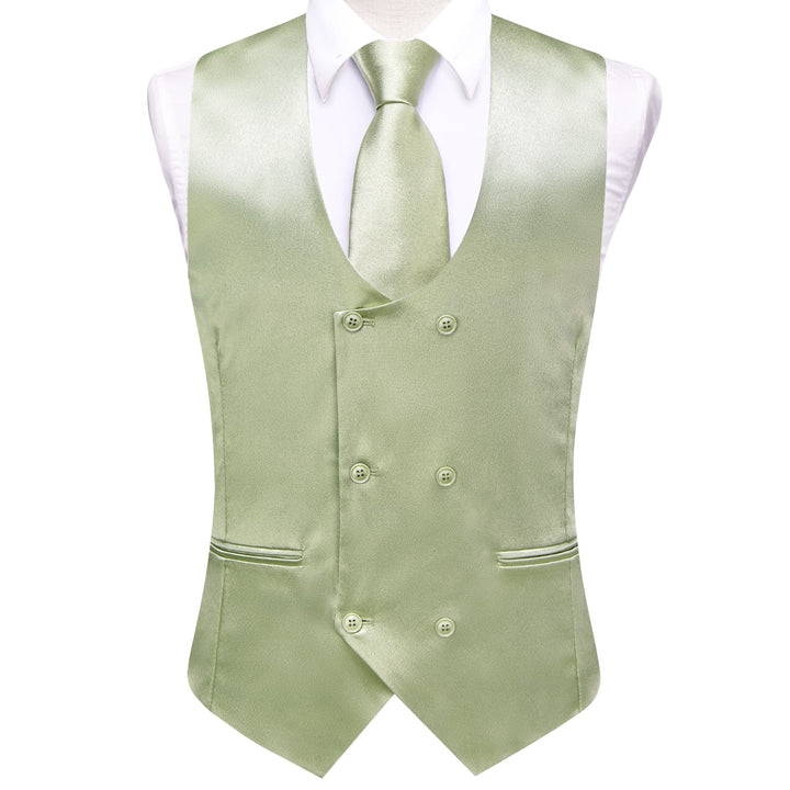 green vest outfit mens