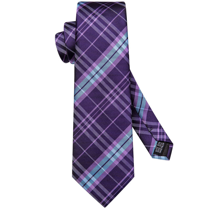 purple mens tie