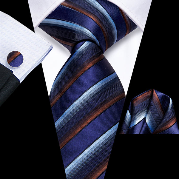 Grey Beige Novelty Plaid Tie Pocket Square Cufflinks Set – ties2you