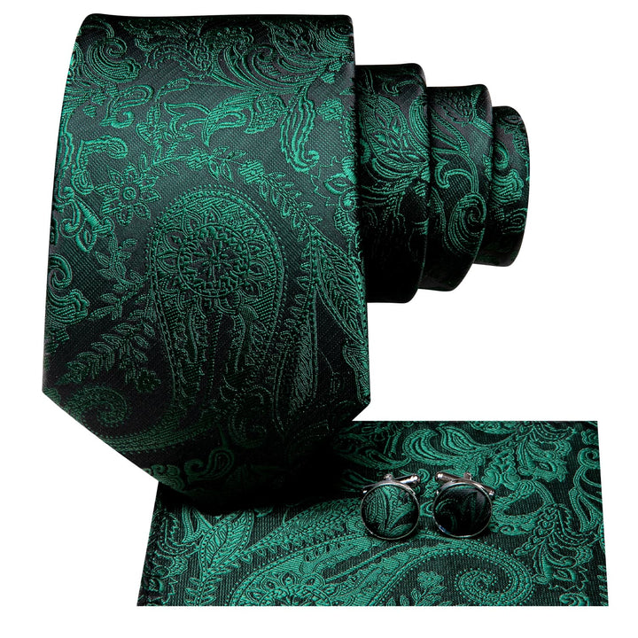 mens green tie