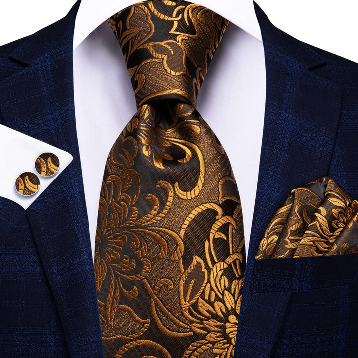 mens brown tie