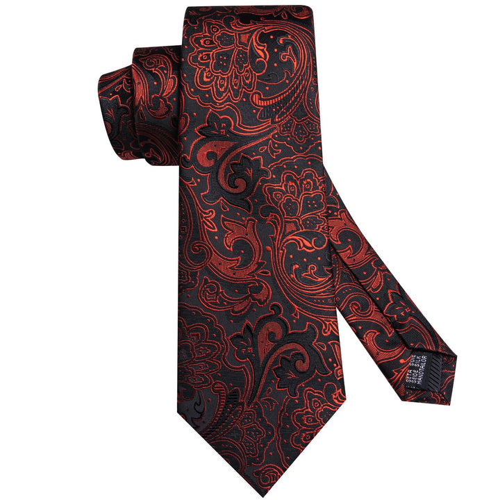 mens red tie