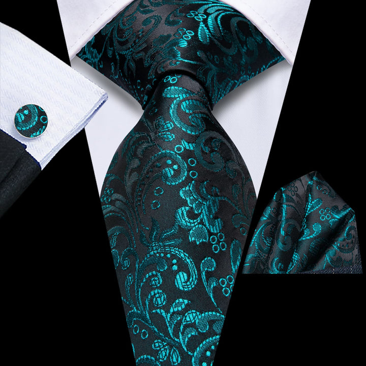 dark teal tie