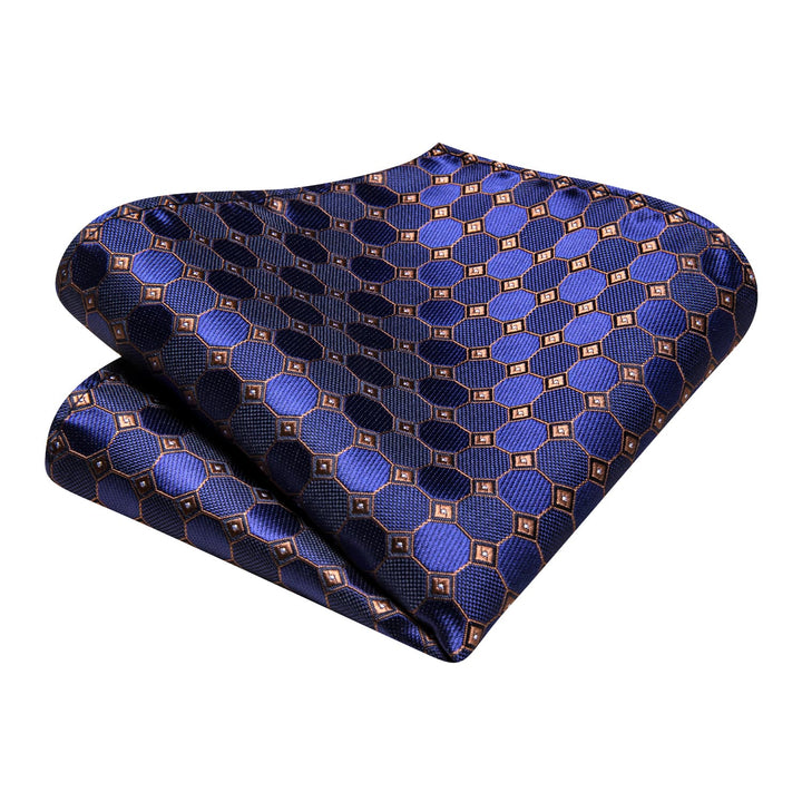 blue mens handkerchief