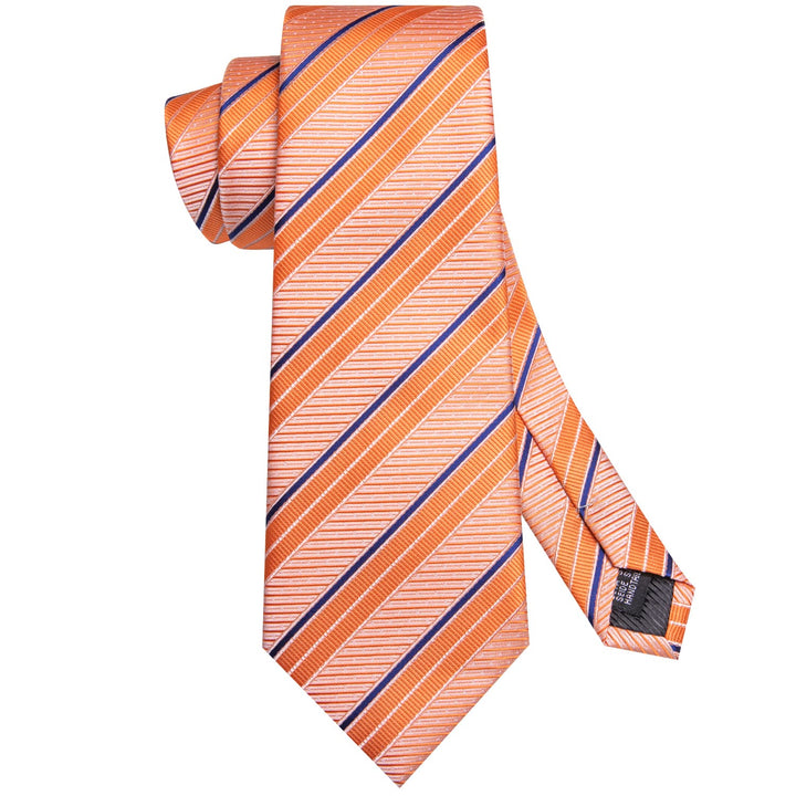 orange mens tie