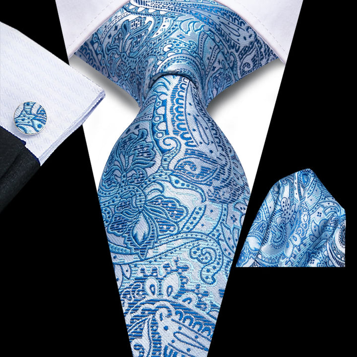 powder blue tie