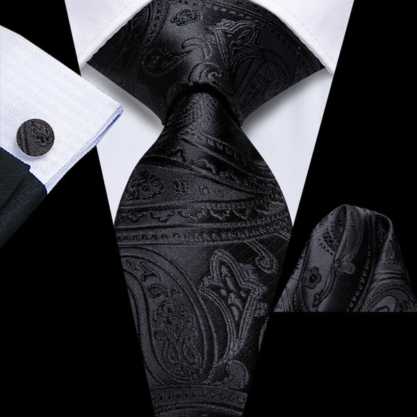 black business tie