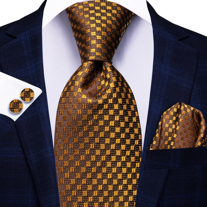 mens gold tie