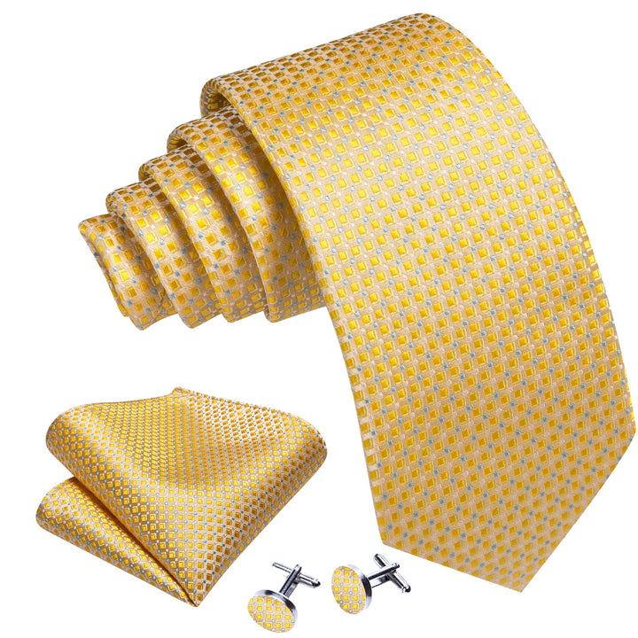 gold necktie