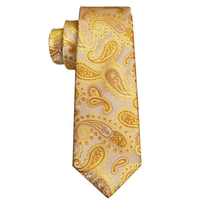 yellow flower tie