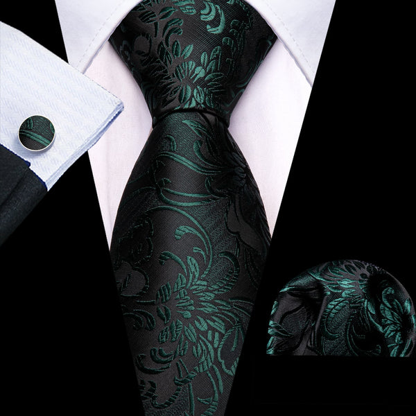 green necktie