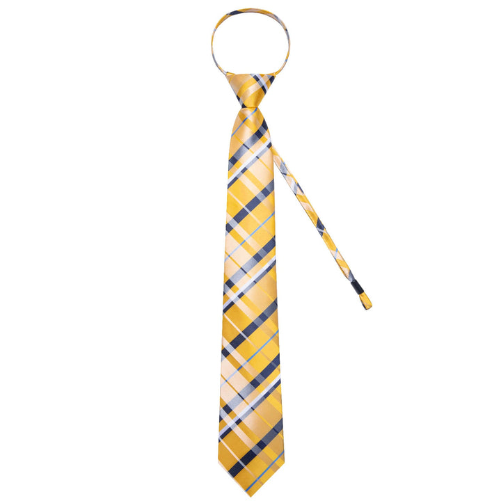 yellow mens tie