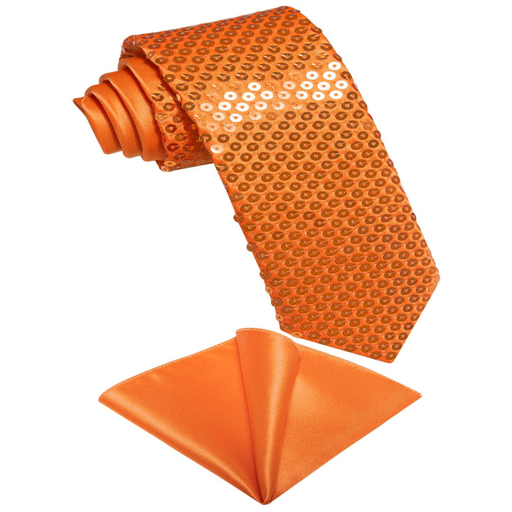 burnt orange tie