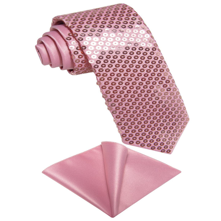 pink tux tie