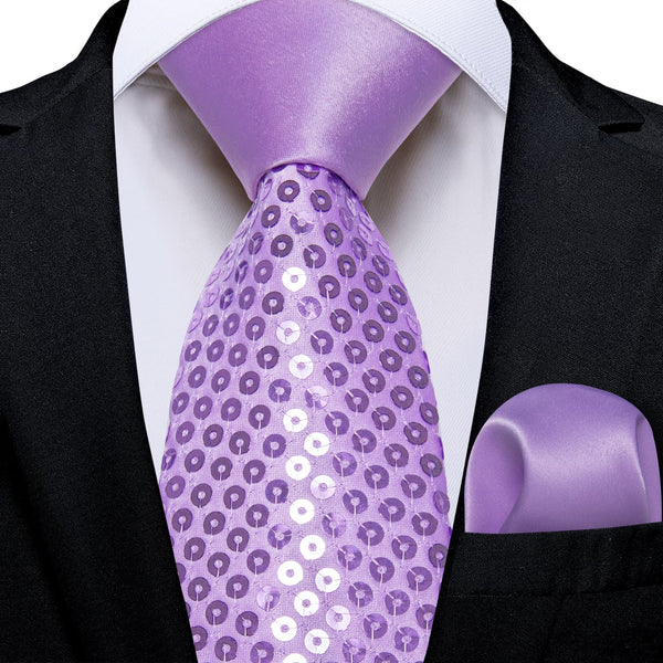 purple suit tie