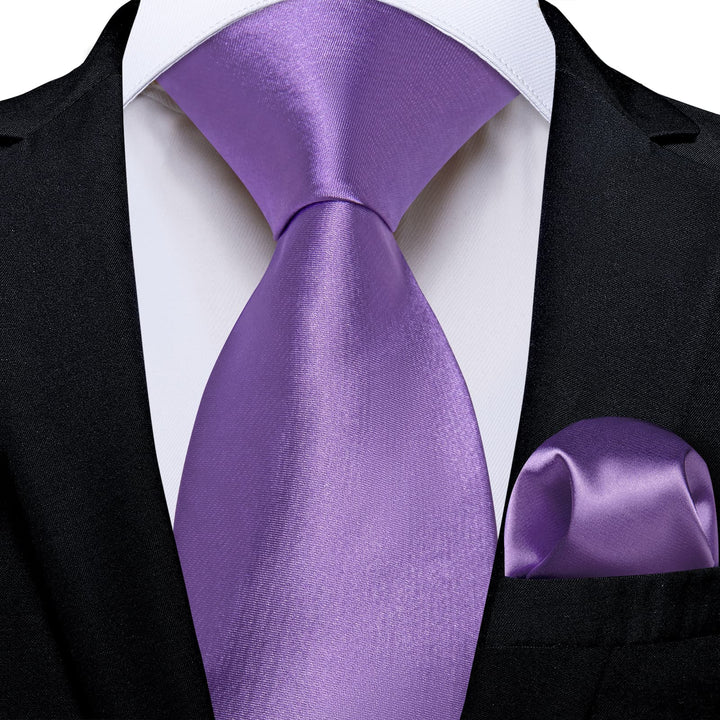 purple tie