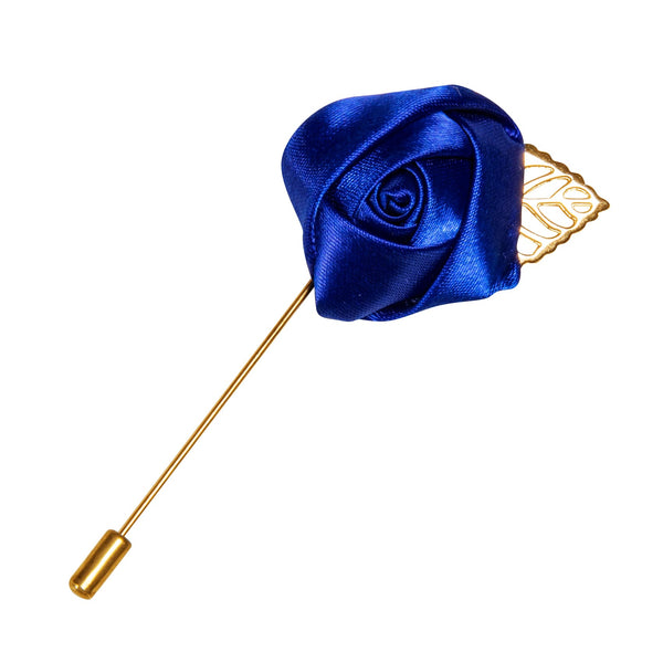 mens blue lapel pin