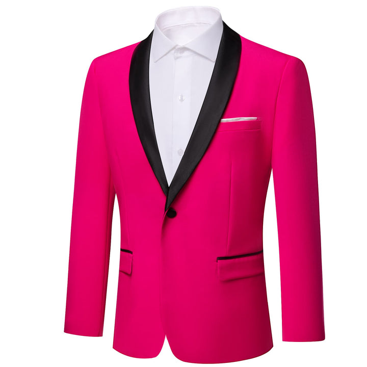 mens pink suit