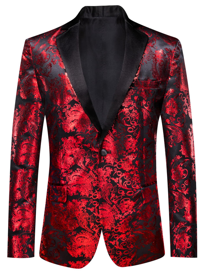 red suit jacket