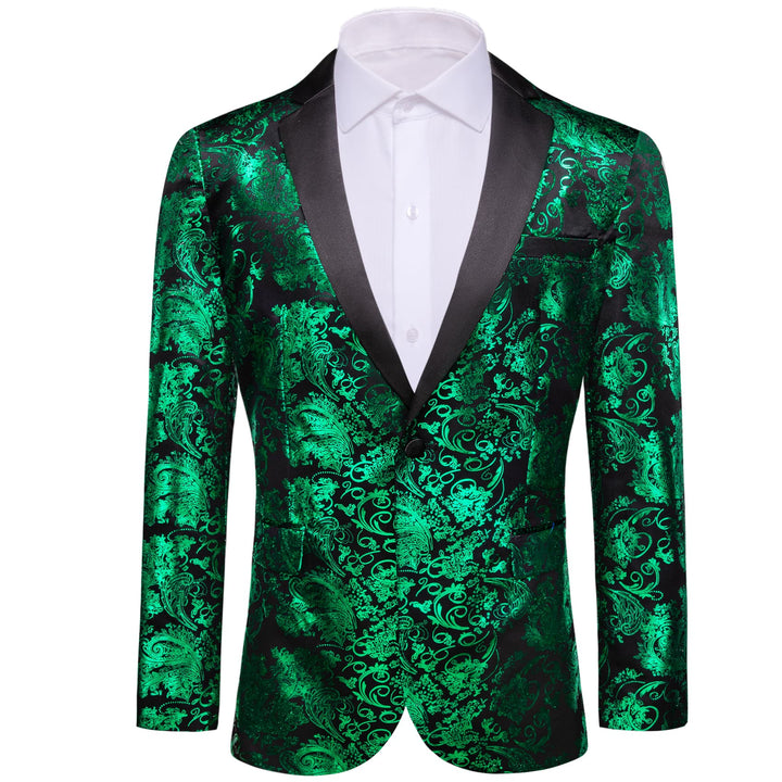 green suit for men