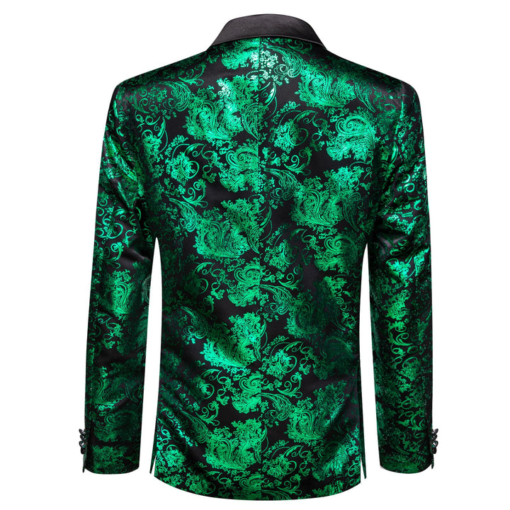 mens green suit