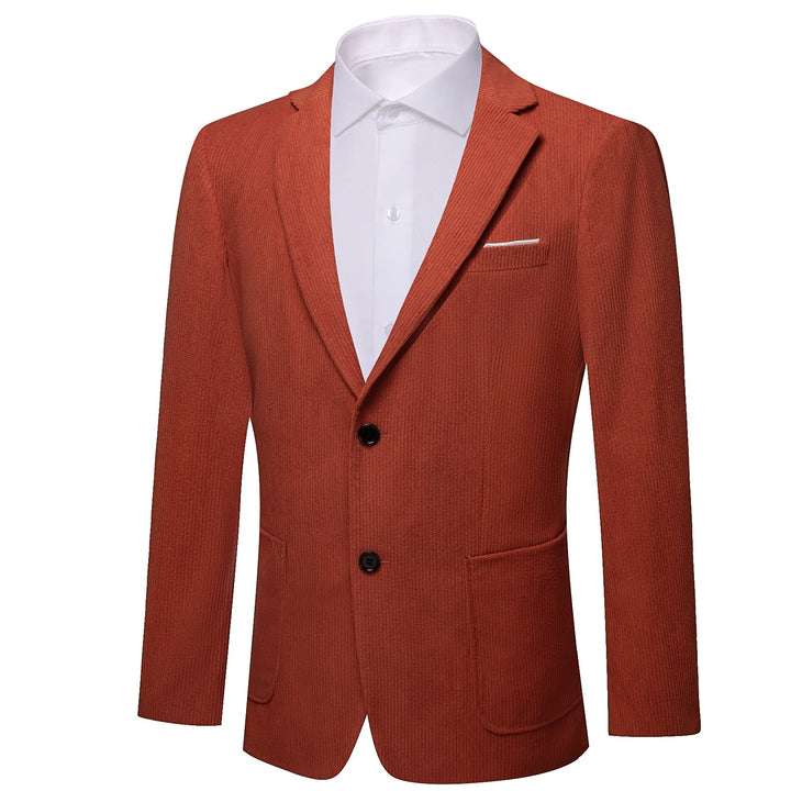 red suit jacket