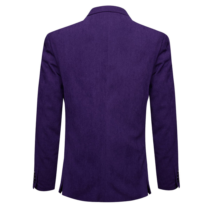 purple prom suit