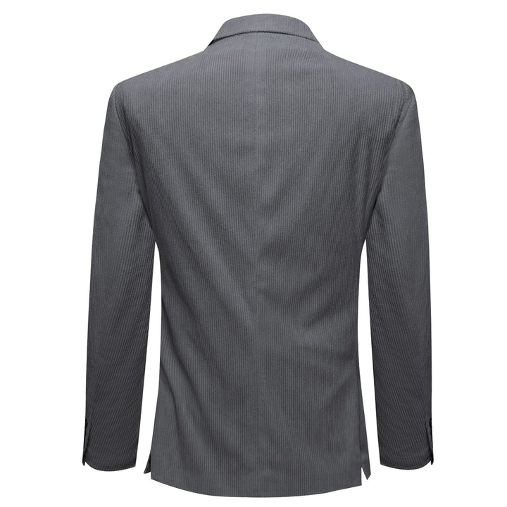 grey prom suit