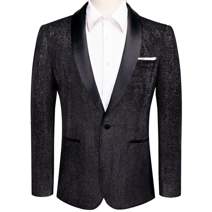 black velvet blazer