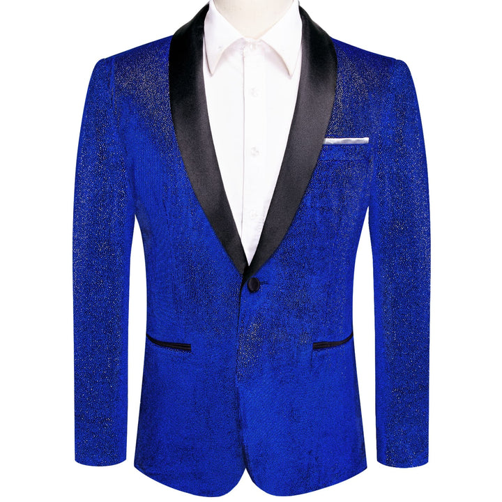 blue velvet blazer