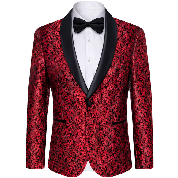 red suit jacket