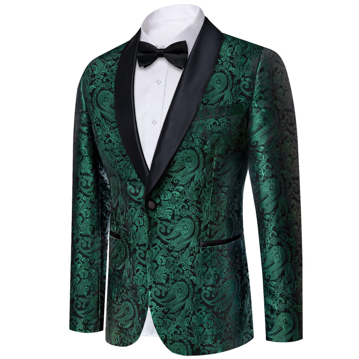 green suit jacket