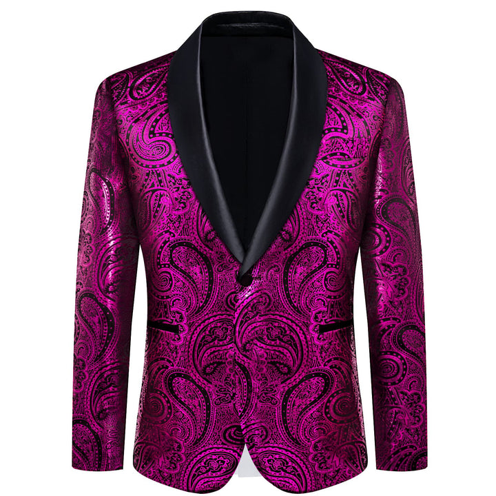 purple mens suit