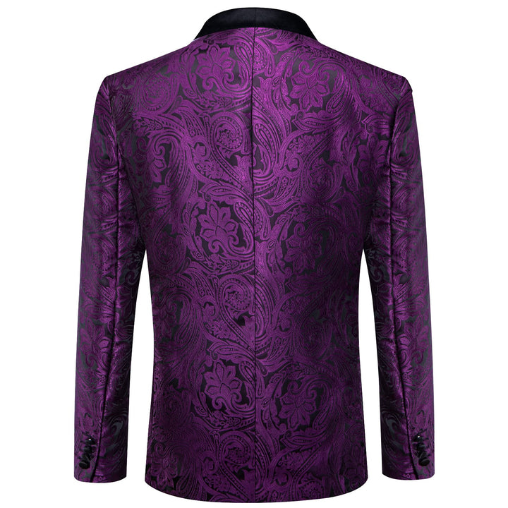 purple suit jacket