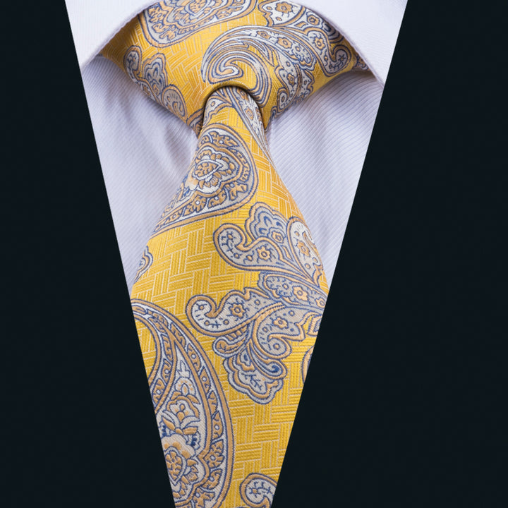 gold neckties