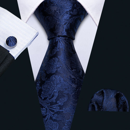 Mens Silk Tie & Pocket Square Set Handmade - Off-White