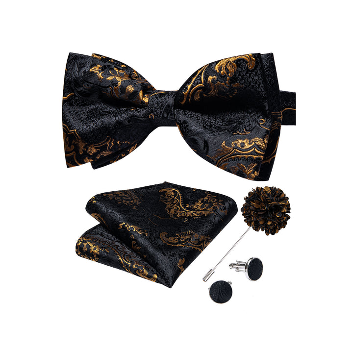 gold bow tie mens