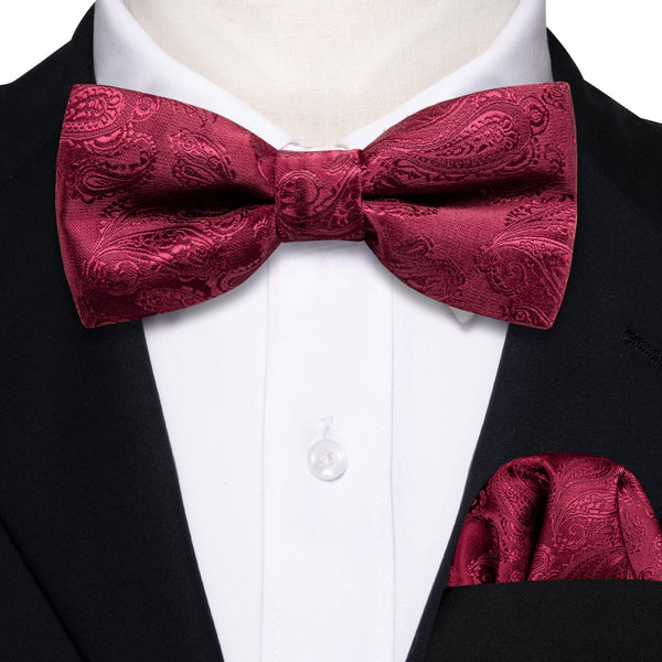 boys red bowtie