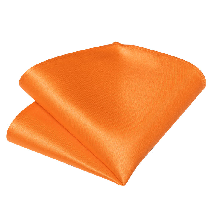 wedding orange pocket square