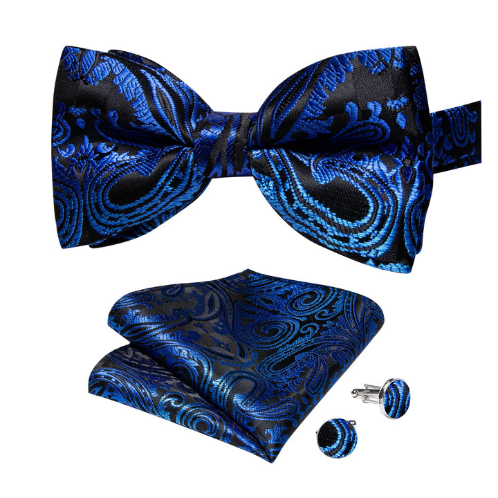 bow tie blue suit bowtie