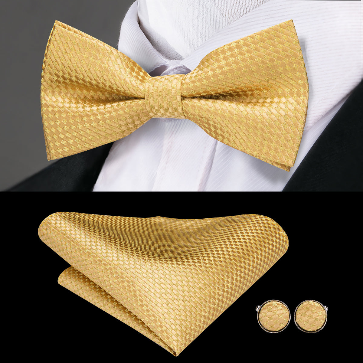 Yellow Bow Ties – ties2you