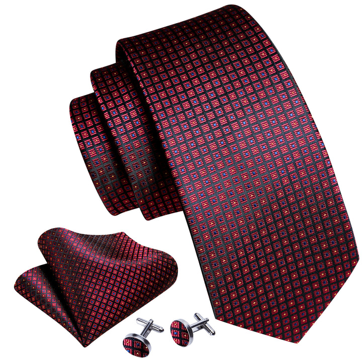 burgundy ties for men